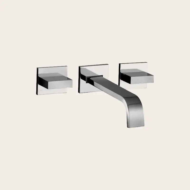 Paffoni Level Lep003 Gruppo Lavabo a muro ad Incasso 3 Fori Cromo Occasione