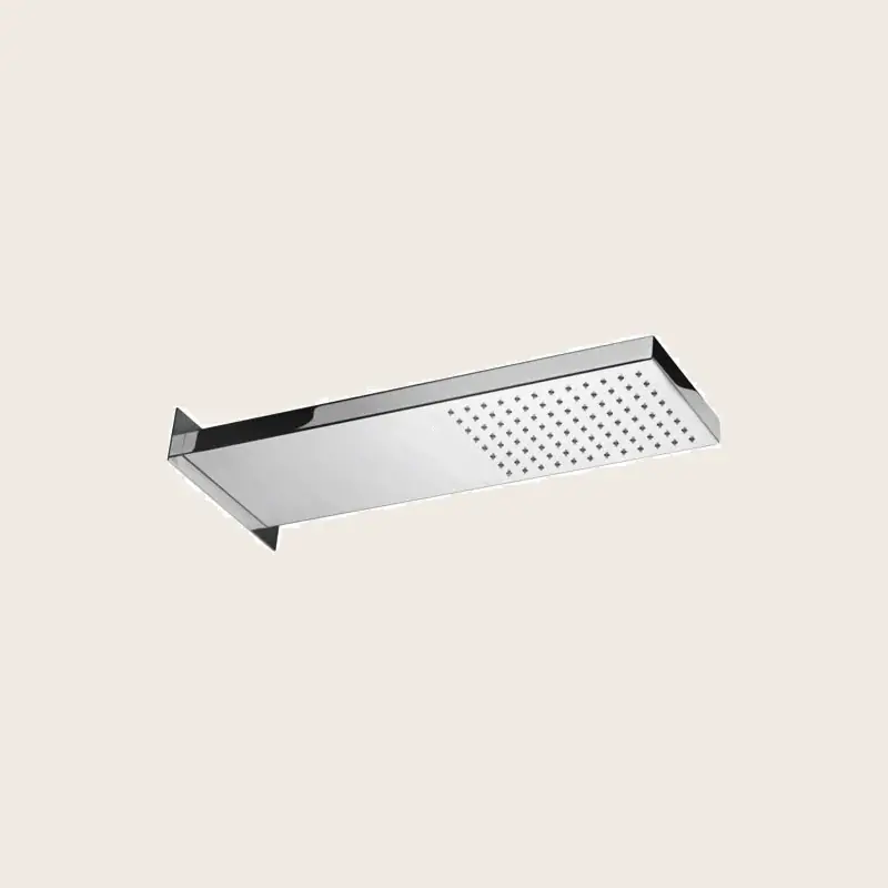Compra Oggi Stesso Paffoni Free Soffione 53x13 Rettangolare Anticalcare in Metallo Cromo