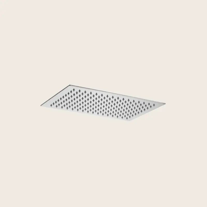 Ultimissimo Modello Paffoni Blanc Soffione Doccia 34x22 rettangolare Cromo Zsof102