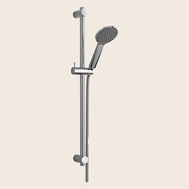 Ultime Pezzi Paffoni Giada asta doccia 73 Cm con doccetta e flessibile Cromo Zsal195
