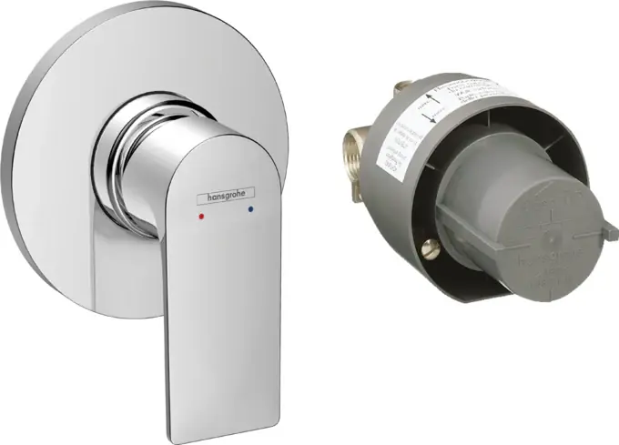 Ultima Occasione Miscelatore Monocomando doccia a muro Da Incasso Cromo Hansgrohe Rebris E 72658000