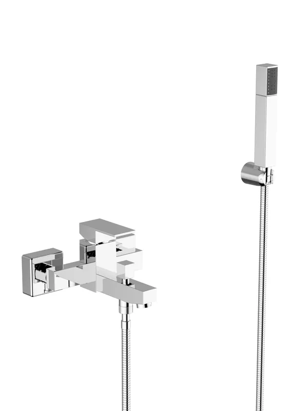 Miscelatore vasca a muro con doccetta cromo PILLAR 9k160 Compra Online