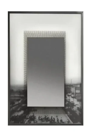 Spedizione Espresso Antonio Lupi Collage309 Specchio 54x75 con Cornice In Alluminio
