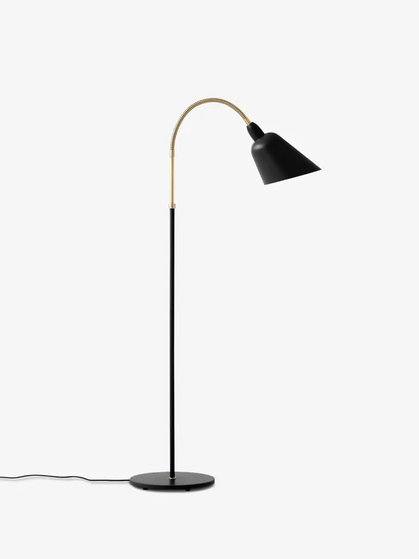 &Tradition Bellevue AJ7 Lampada a pavimento nero ottone Subito Disponibile