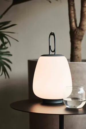 &Tradition LUCCA Lampada ricaricabile da esterno grigio muschio SC51 Promo Stagionale