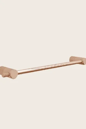 Bertocci Easy Porta asciugamani 35 cm a muro texture incrociata oro rosa Compra Online