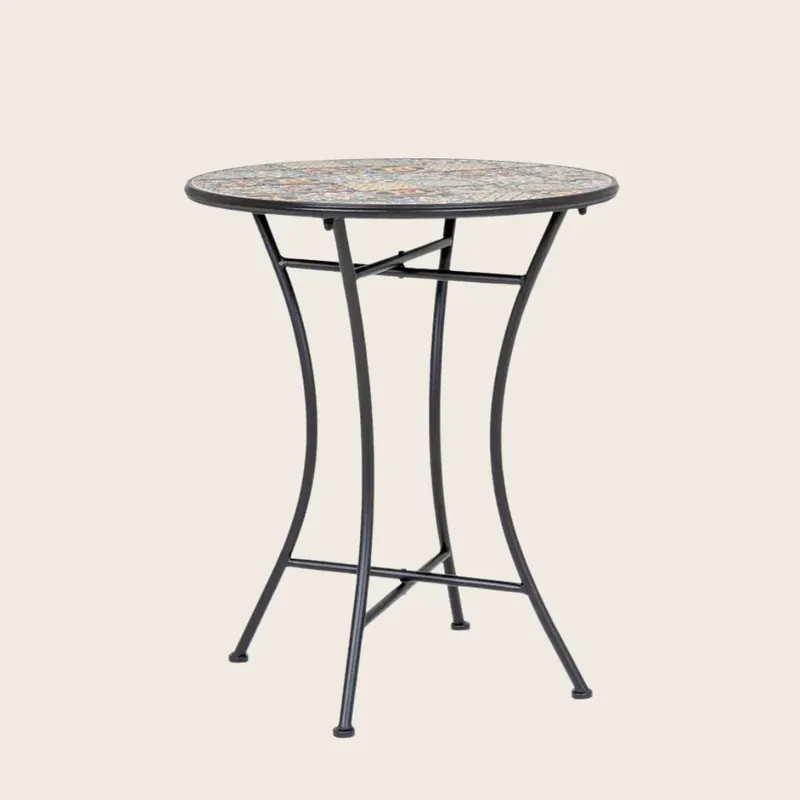 Andrea Bizzotto Naxos Tavolino Decoro Ceramica da Esterno 0806084 Di Tendenza