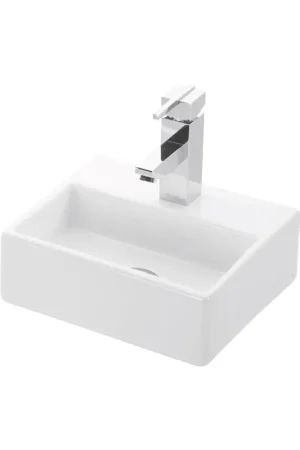 Bestseller Lavamani 33x28 rettangolare Sospeso In Porcellana Bianca New Line B3