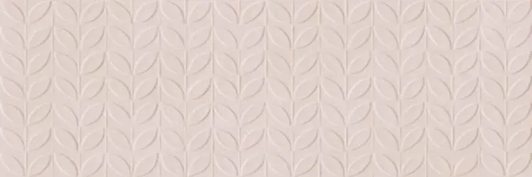 Ultime Pezzi Ragno Vida rivestimento in pasta bianca 30x90 sp. 10 mm strutturato 3d foglia rettificato rosa