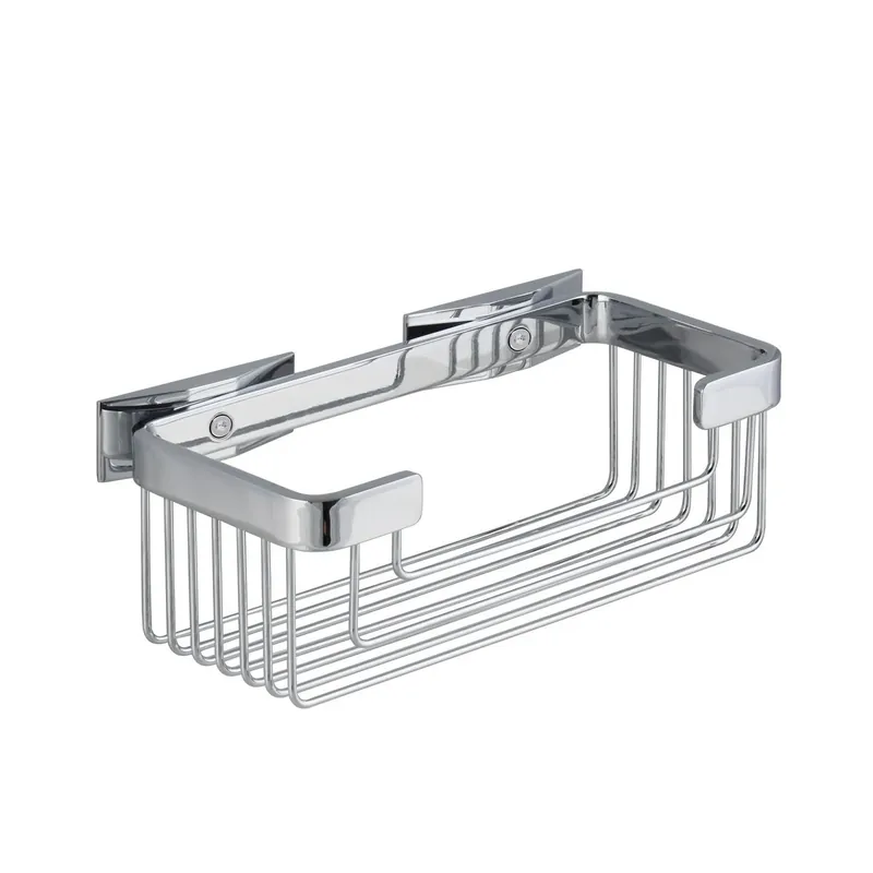 Koh-i-noor Lem 2.T cestino rettangolare23x10 doccia per vasca doccia a muro in alluminio cromo Novità