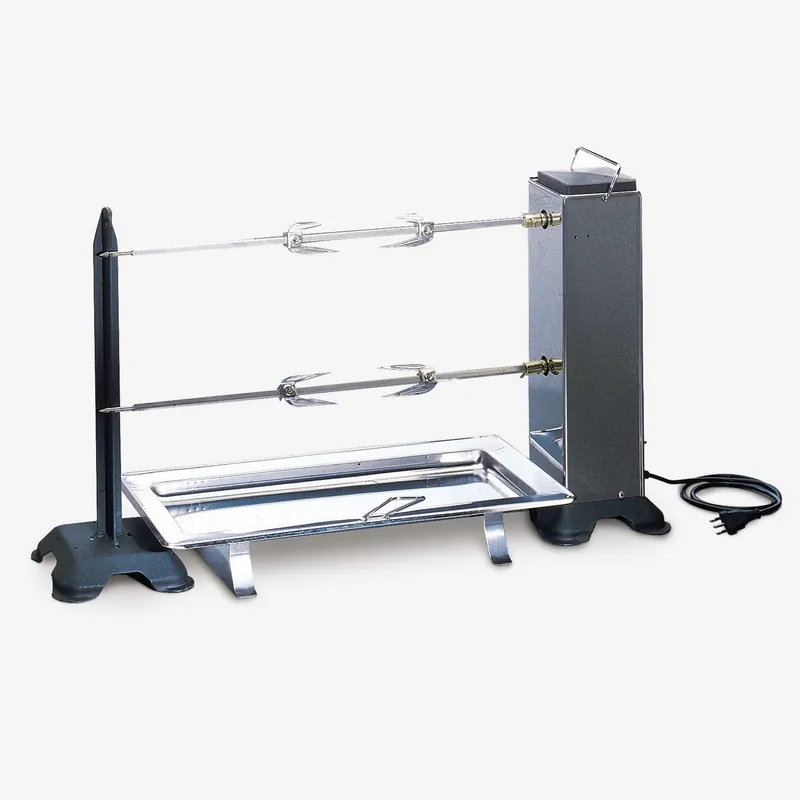 Spedito Oggi Palazzetti Girarrosto professionale 90 cm autoportante 15 kg due motori indipendenti