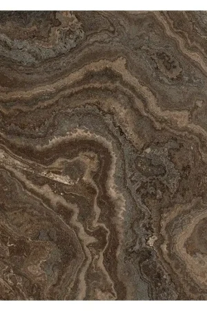 Pavimento rivestimento 60x60 effetto marmo rettificato 7 mm in gres fine porcellanato brown wave levigato Rhapsody 0117462 Naxos Soddisfatti O Rimborsati