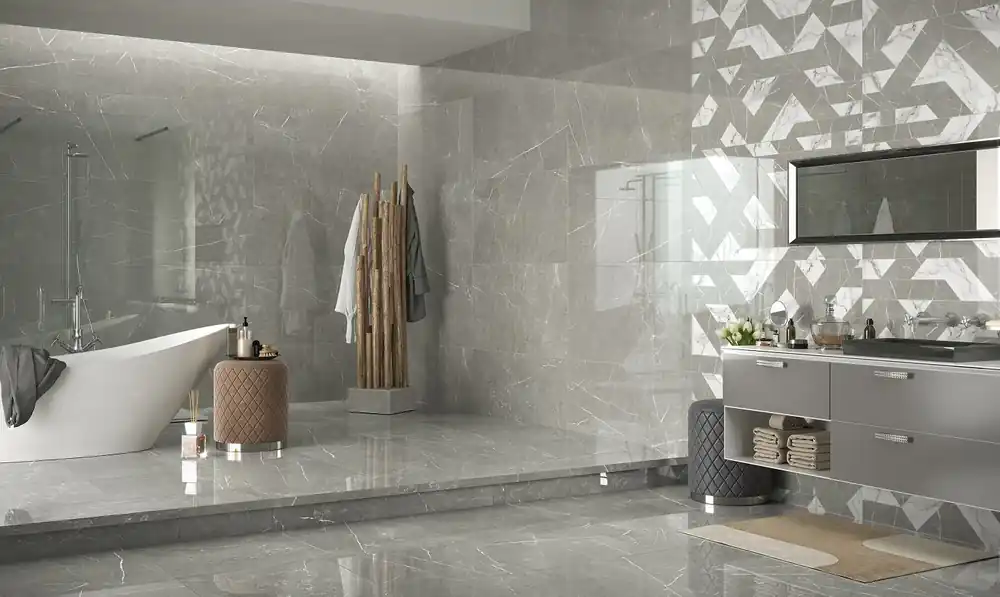 Spedito Oggi Rivestimento 60x120 decoro effetto marmo rettificato 7 mm in gres fine porcellanato outline cold levigato Rhapsody 0118715 Naxos