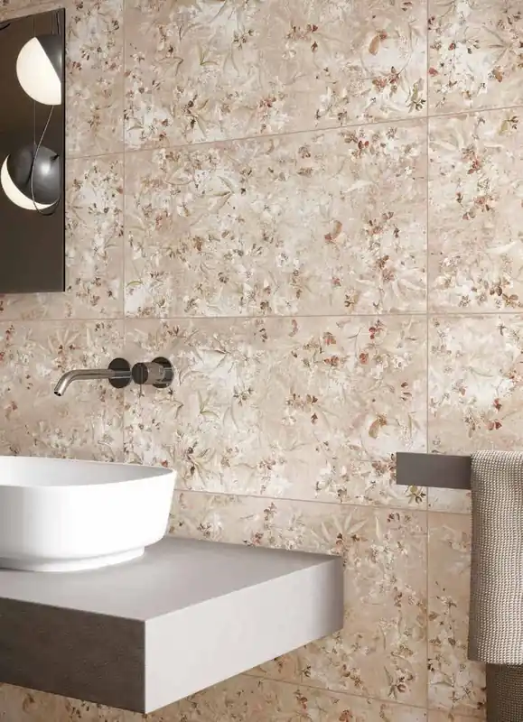 Rivestimento decoro 30x60 in gres fine porcellanato 7 mm flora Pictura 0128081 Naxos Nuovo Arrivo