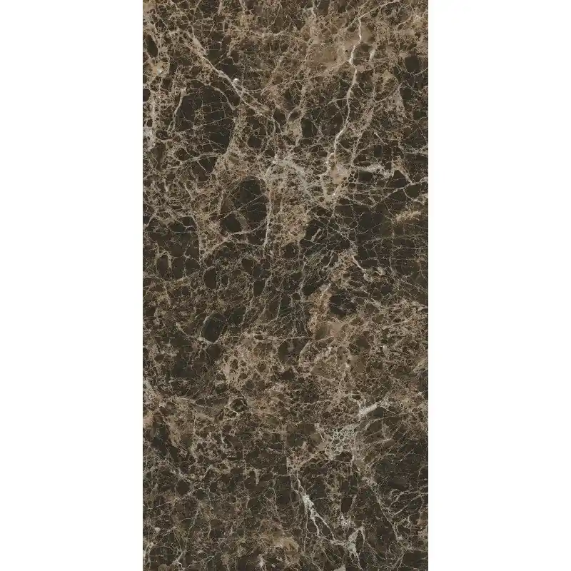 Occasione Imperdibile Pavimento rivestimento 60x120 effetto marmo rettificato 9 mm marron imperial glossy Les Bijoux 766335 Rex Ceramiche