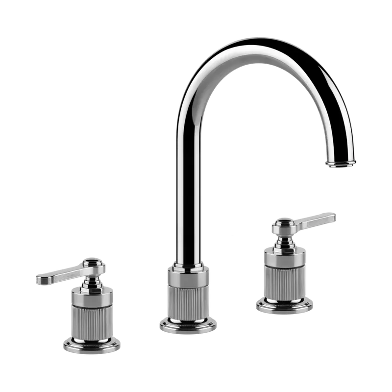 Gessi Venti20 Gruppo lavabo 3 fori medio cromo senza scarico 65016 Prezzo Conveniente