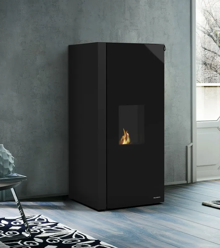 Ultimissimo Modello Stufa a pellet ad acqua nera Ecofire Dado Idro 20 805715341 Palazzetti
