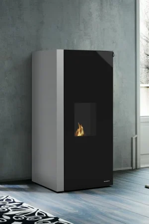 Acquista Ora Stufa a pellet ad acqua bianca Ecofire Dado Idro 20 805715342 Palazzetti