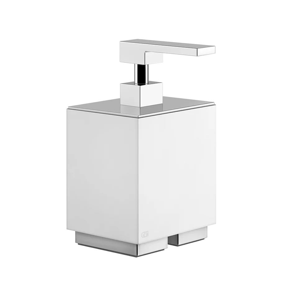 Direttamente Dal Produttore Dispenser sapone liquido bianco cromo Rettangolo 20837 Gessi