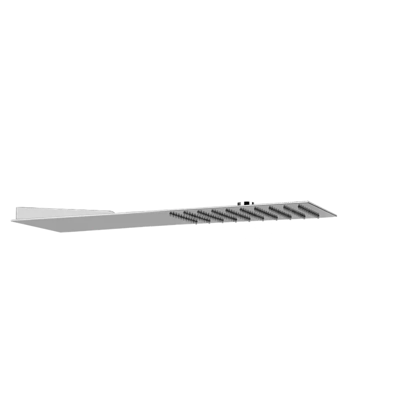 Gessi Tremillimetri 33061 soffione 55 x20 a parete mirror steel Ultima Occasione