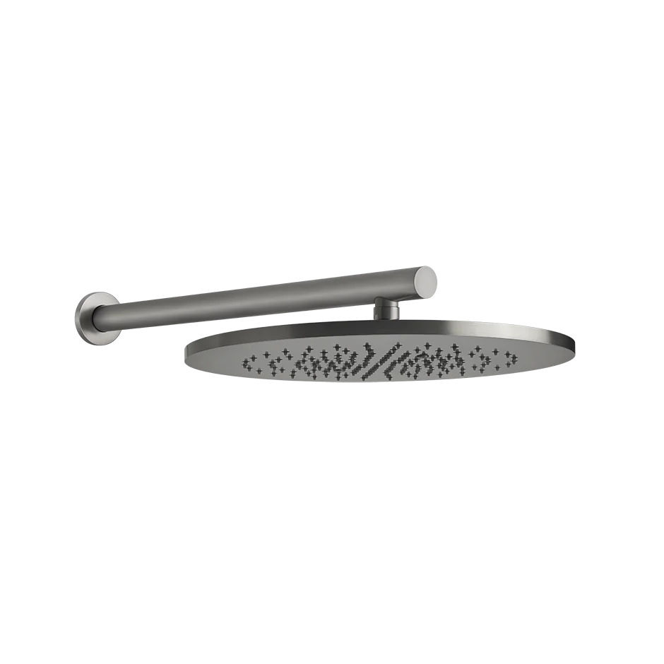 Vendita Finale Gessi 54148 Soffione doccia 35 cm braccio a parete Steel brushed 239