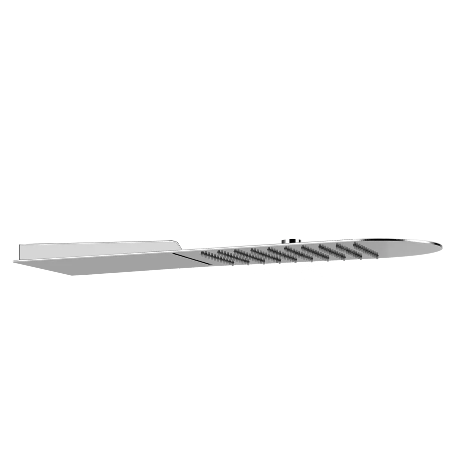 Pagamento Sicuro Gessi Tremillimetri 33053 Soffione tondo 200 a parete pioggia e cascata mirror steel