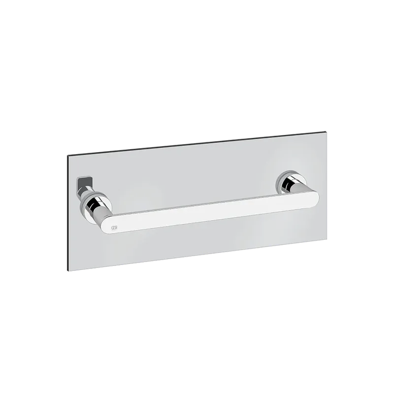 Affare Maniglia e portasalvietta 30 cm per fissaggio su vetro cromo emporio 38911 gessi