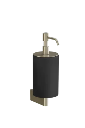 Bestseller Dispenser porta sapone liquido a muro nero brass brushed 66414 Gessi