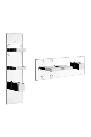 Bestseller Gessi inverso Parte esterna miscelatore doccia alta portata senza parte incasso cromo 43032