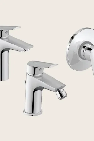 Offerta Lampo Duravit No1 Set Miscelatori Lavabo Bidet Doccia 1 uscita Cromo