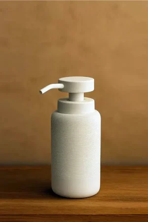 A Buon Prezzo Dispenser sapone liquido in poliresina bianco Marika