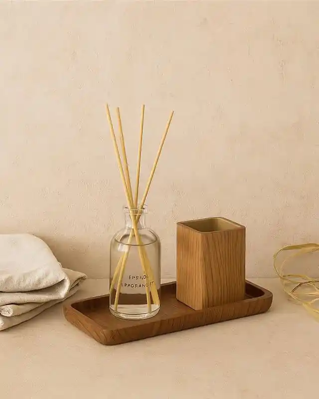 Ultima Occasione Vassoio portaoggetti effetto legno Radici