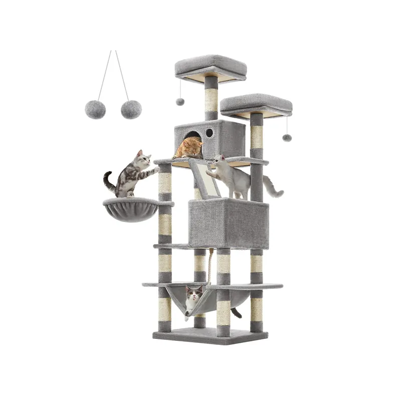 Saldi Albero per Gatti Alto 168 cm