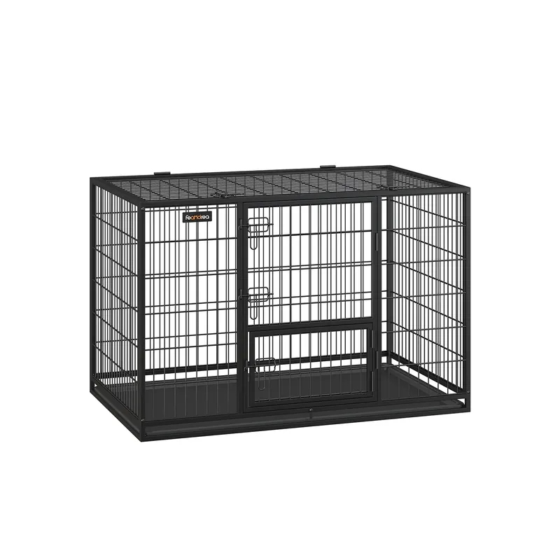 Bestseller Gabbia per Cani 122 x 74,5 x 80,5 cm Nero
