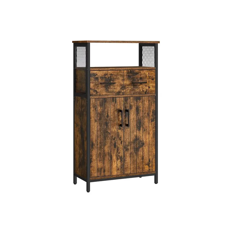 Armadietto Credenza Marrone Vintage e Nero Novità
