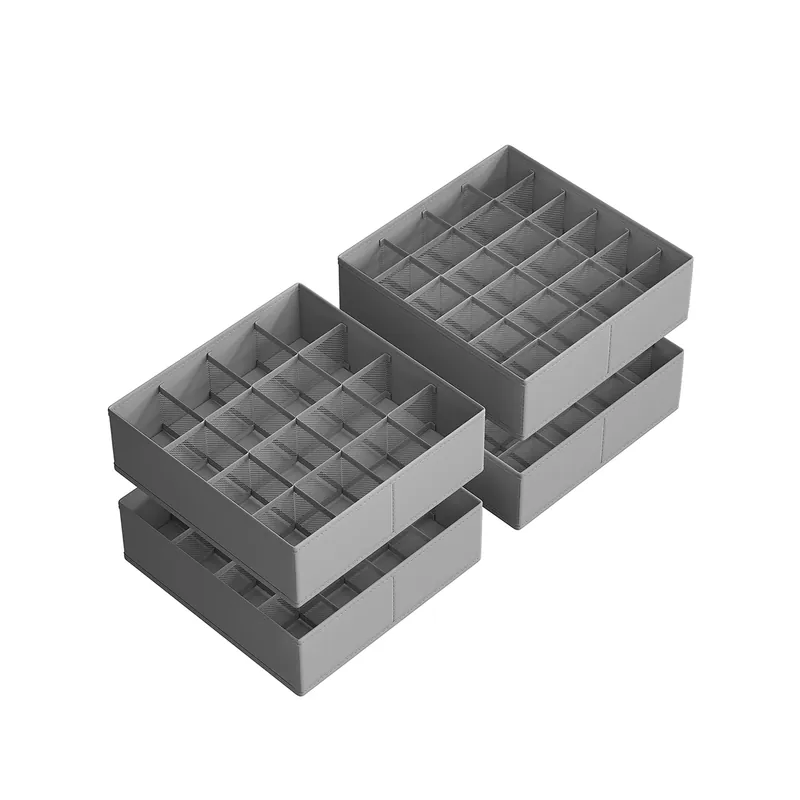 Offerta Speciale Set di Organizzatori per Cassetto Armadio per Calze Pieghevoli