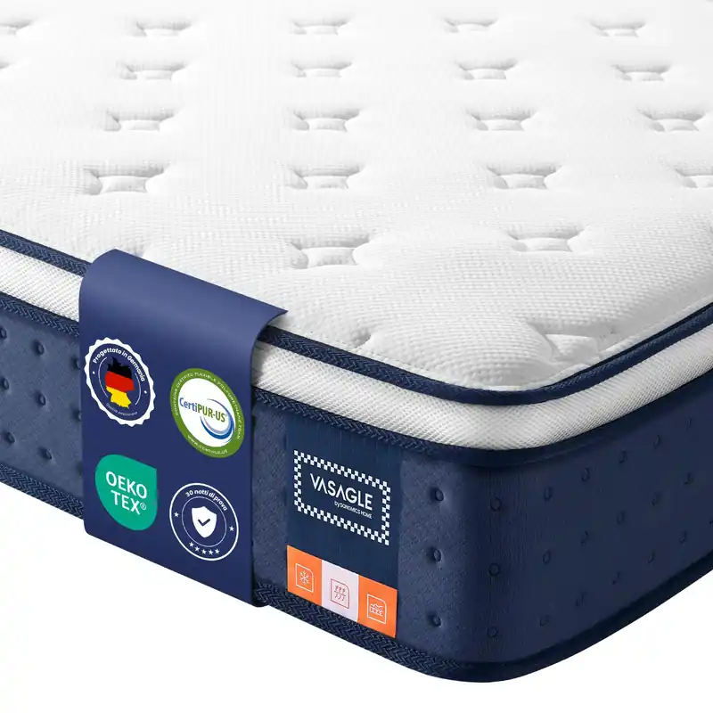 Acquista Ora Materasso Molle Insacchettate e Memory Foam con Gel Rigidità Media