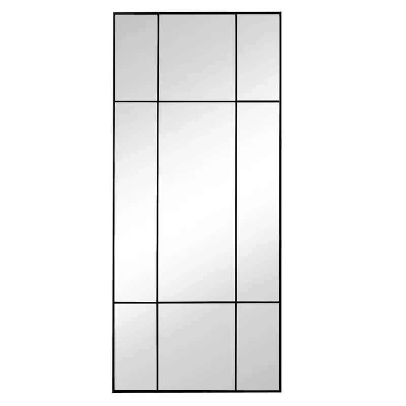 Acquista Ora Specchio New Yorker con cornice nero 180 x 80 cm