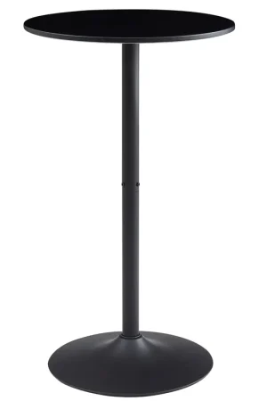 Wilma tavolino rotondo in nero Ø60 cm Quantità Limitata