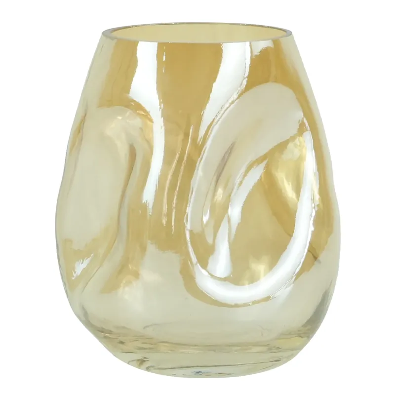 Acquista Ora Joy vaso in vetro fumé 18 cm