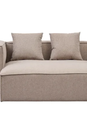 A Buon Prezzo Hailey modulo chaise longue sinistra in sabbia L 147 x P 148 x A 65 cm