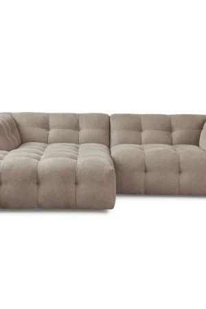 Ultimissimo Modello Poppy chaise longue divano bubble sabbia - versione sinistra