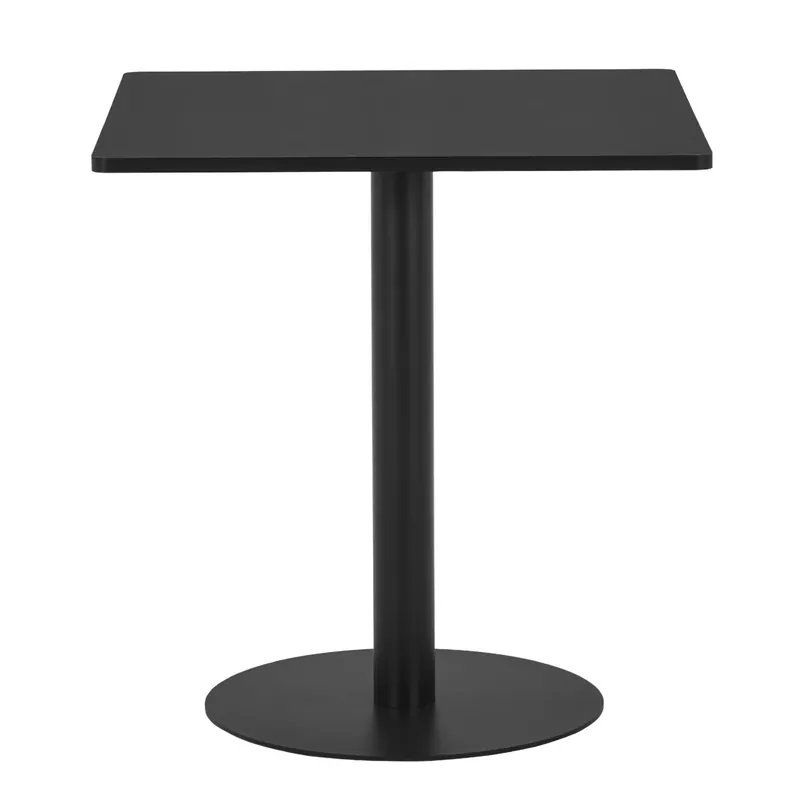 A Buon Prezzo Stacey Tavolino da caffè - 70 x 70 cm - Nero/Nero