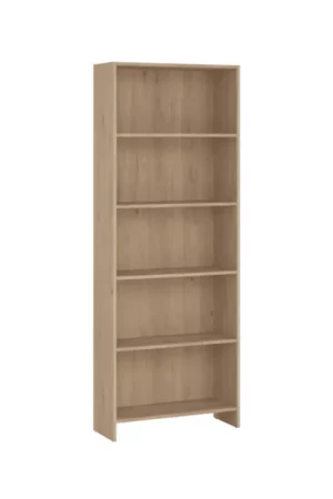 A Buon Prezzo Libreria Maddie a 5 ripiani in rovere 175,5x66x25,5 cm