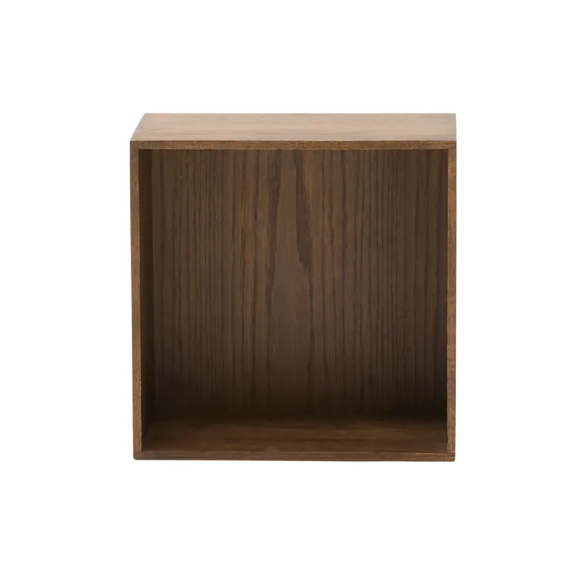 Mensola a muro Rumi 33x20x33 cm rovere fumé incl. supporto a muro Promozione