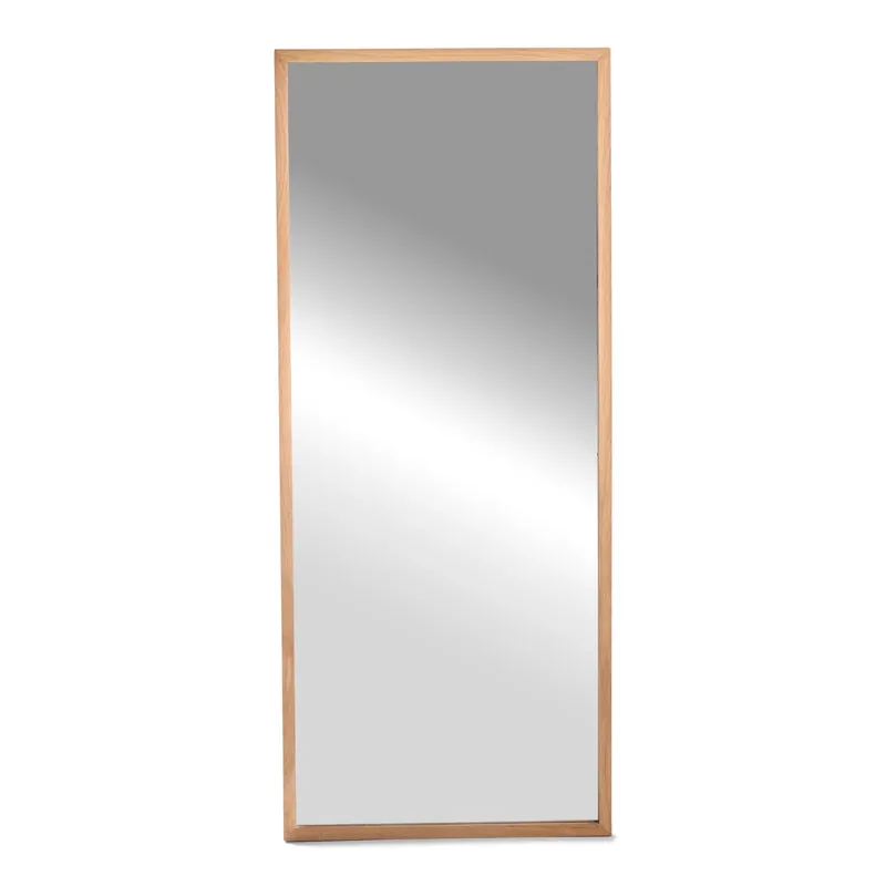 Reso Gratuito Specchio Elvira 120x50 cm con cornice in legno di rovere