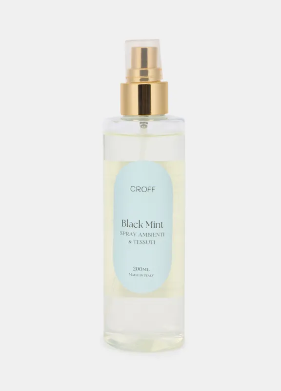 Spray ambiente e tessuti Menta Nera Made in Italy Solo Oggi