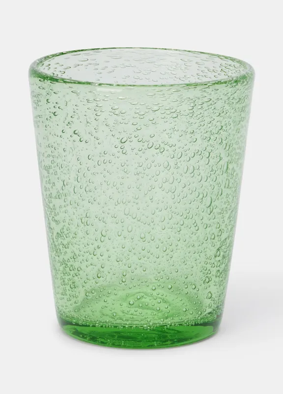 Bicchiere in vetro colorato Quantità Limitata